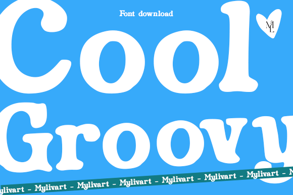 Cool Groovy: A Playful Retro Typeface for Digital Branding