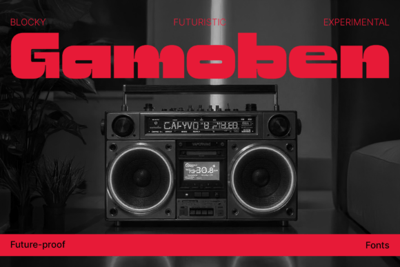 Gamoben: A Sans Serif Typeface That Cuts Through the Feed