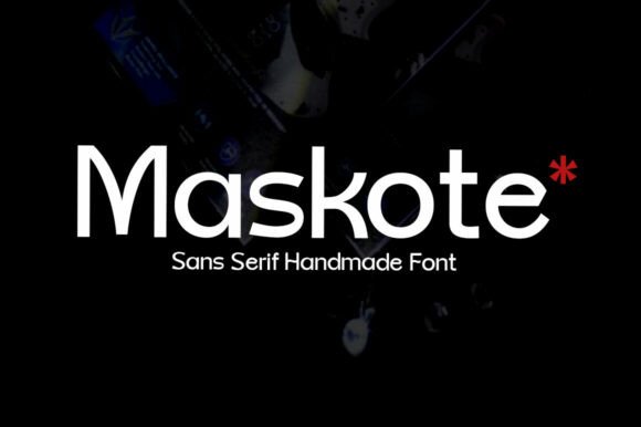 Maskote: A Luxury Sans Serif Font for Handmade Brands
