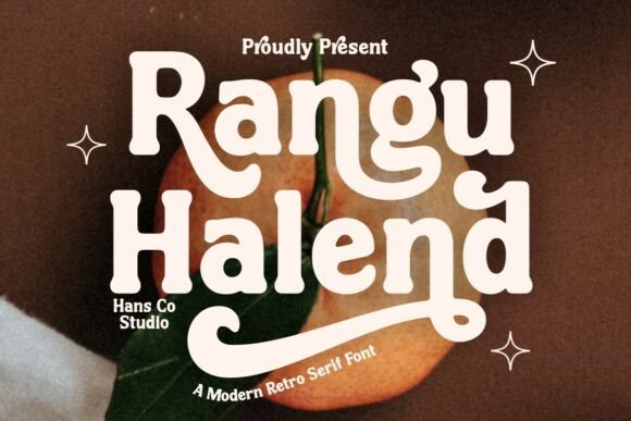 Rangu Halend OTF: A Bold Retro Serif for Real Branding Work